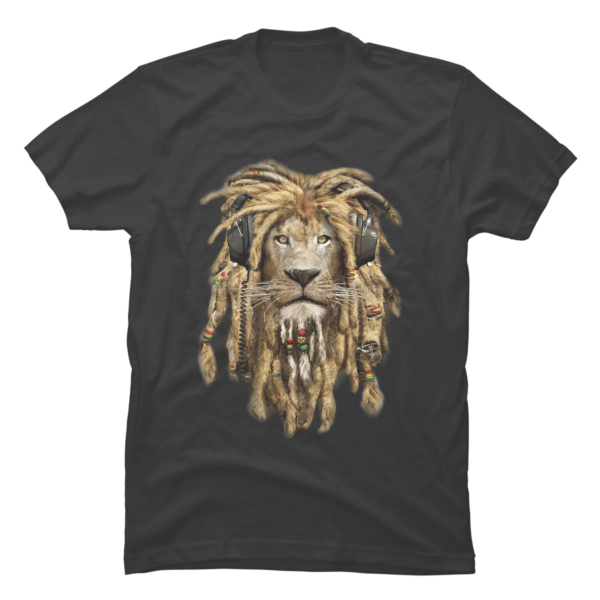 lion with dreads shirt